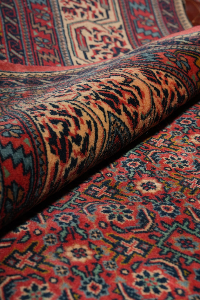 7 x 9.8 Salmon High End Persian Bijar Rug 72734