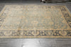 Load image into Gallery viewer, 9 x 11.8 Olive Green Handmade Chobi Peshawar rug #F-4239
