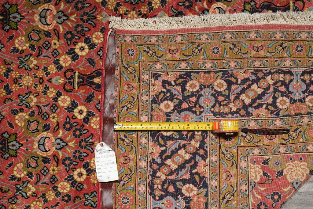 7 x 10 Light Salmon Fine Persian Bijar Rug #B-72301