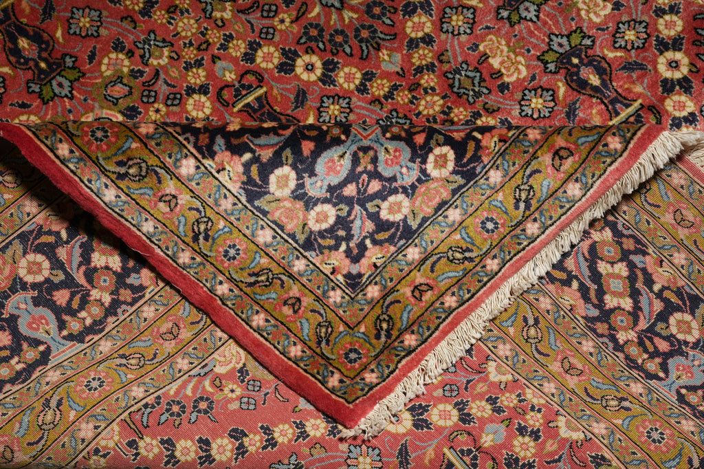7 x 10 Light Salmon Fine Persian Bijar Rug #B-72301