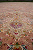 Load image into Gallery viewer, 19.6 x 29.6 HANDMADE Amazing Rare Rug Super Fine 500 KPSI Wool and Silk 70 Raj Persian Tabriz Rug Mansion Oversize SIGNED Best of The Best ONE OF A KIND Iran #PIX-11827