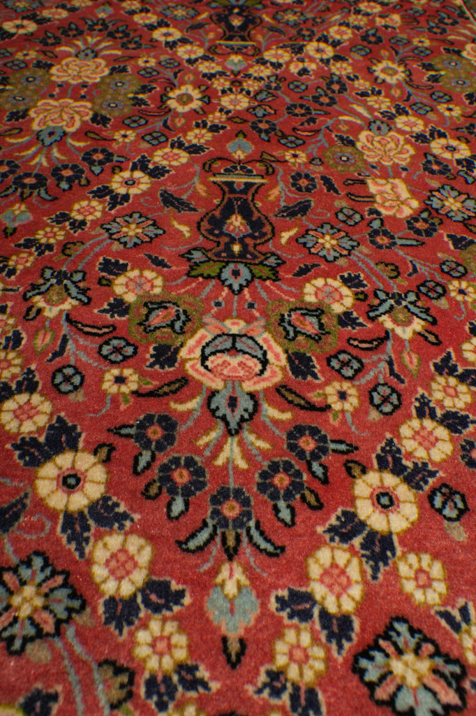 7 x 10 Light Salmon Fine Persian Bijar Rug #B-72301