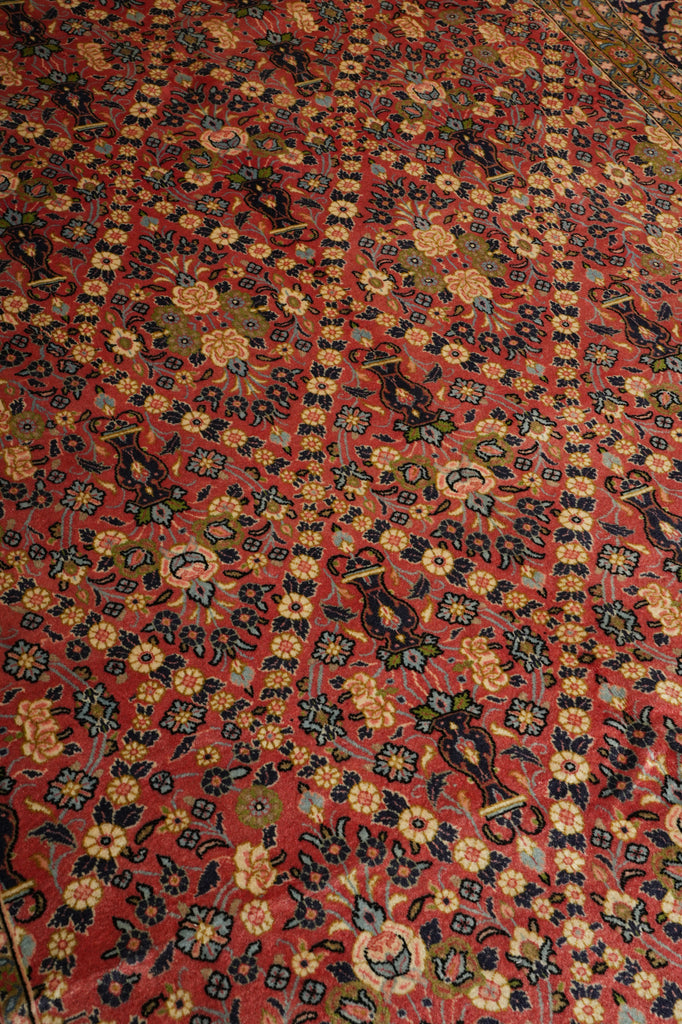 7 x 10 Light Salmon Fine Persian Bijar Rug #B-72301