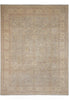 Load image into Gallery viewer, 9 x 11.9 New Handmade Chobi Peshawar Rug Sage Gray Green Pastels Neutral #F-4241