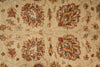Load image into Gallery viewer, 6.6 x 9.7 Quality Natural Wool Hand-Knotted Chobi Peshawar Rug Happy Warm Neutral Colors #B-73637