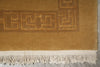 Load image into Gallery viewer, 4 x 6 Squash Color Gabbeh Wool &amp; Silk Nepalese/Tibet Rug #PIX-14275