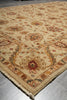 Load image into Gallery viewer, 6.6 x 9.7 Quality Natural Wool Hand-Knotted Chobi Peshawar Rug Happy Warm Neutral Colors #B-73637