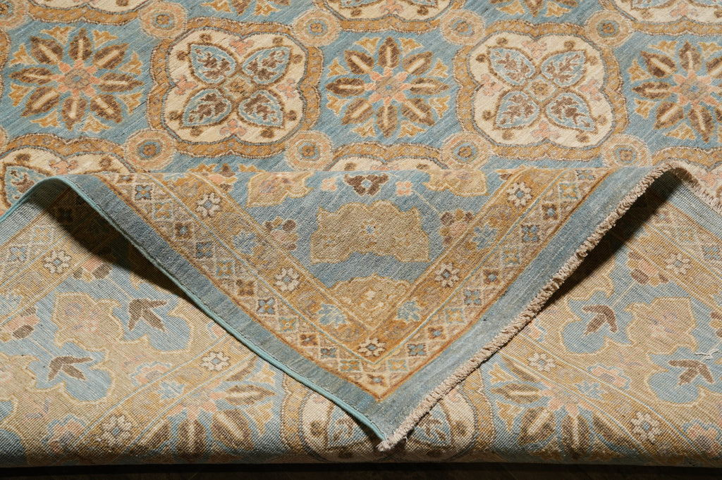 9 x 12.3 Finer Zigler Chobi Peshawar 10/10 Quality Rug Fine Natural Wool #F-4242