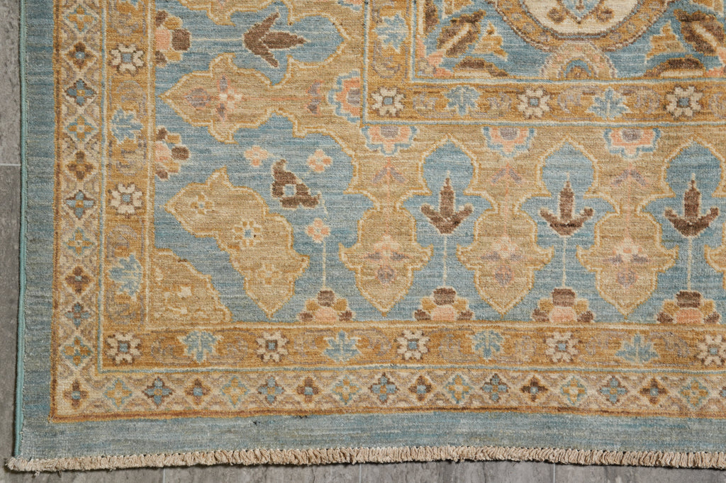 9 x 12.3 Finer Zigler Chobi Peshawar 10/10 Quality Rug Fine Natural Wool #F-4242