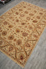 Load image into Gallery viewer, 6.6 x 9.7 Quality Natural Wool Hand-Knotted Chobi Peshawar Rug Happy Warm Neutral Colors #B-73637