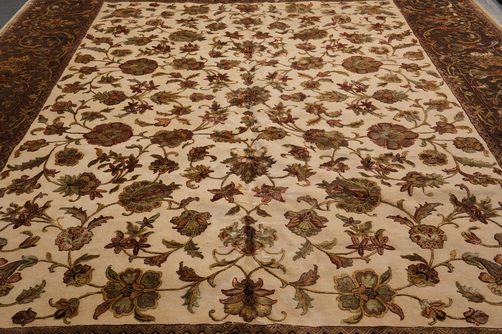 12 x 15 Wool and Silk Top Quality Jaipur Rug #PIX-805-02