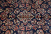 Load image into Gallery viewer, 7 x 10.4 White Ivory Semi Antique Persian Sarouk Rug #B-72243