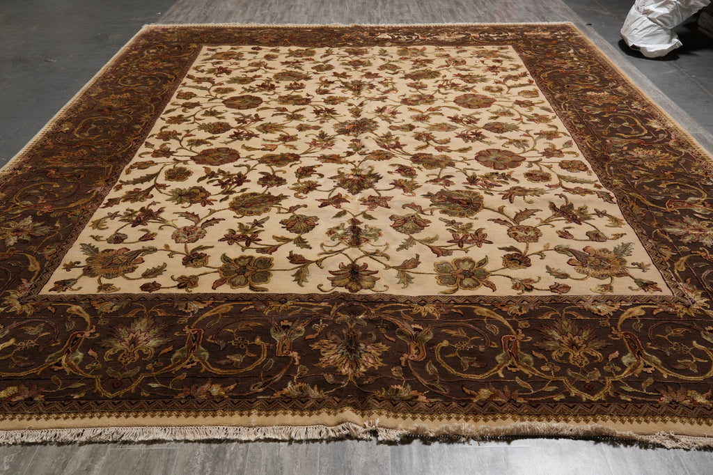 12 x 15 Wool and Silk Top Quality Jaipur Rug #PIX-805-02