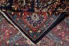 Load image into Gallery viewer, 7 x 10.4 White Ivory Semi Antique Persian Sarouk Rug #B-72243