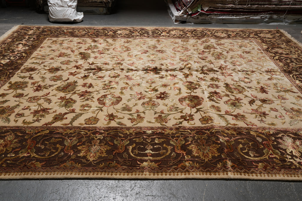 12 x 15 Wool and Silk Top Quality Jaipur Rug #PIX-805-02