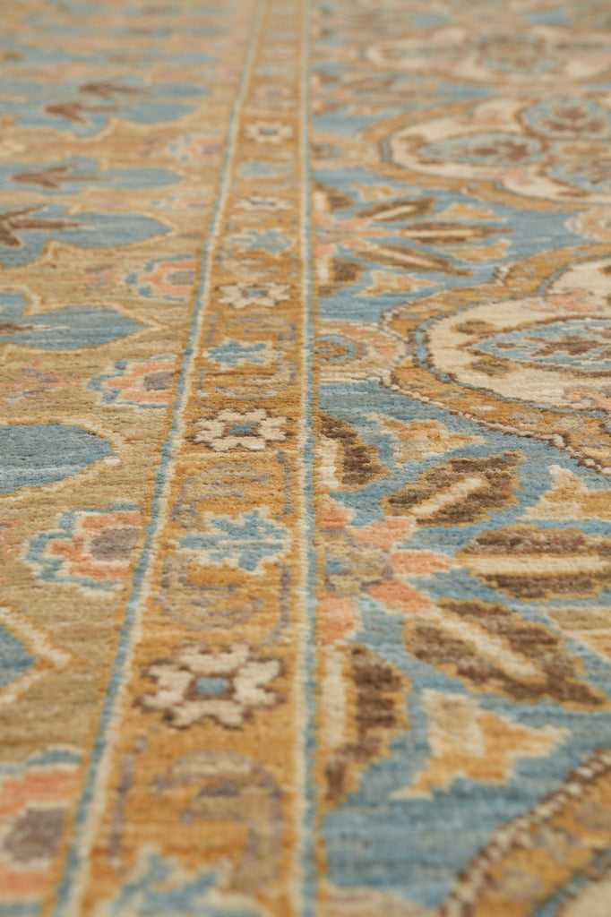 9 x 12.3 Finer Zigler Chobi Peshawar 10/10 Quality Rug Fine Natural Wool #F-4242