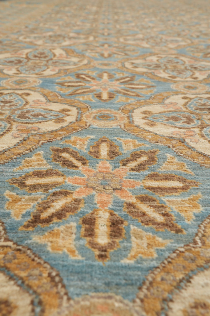 9 x 12.3 Finer Zigler Chobi Peshawar 10/10 Quality Rug Fine Natural Wool #F-4242