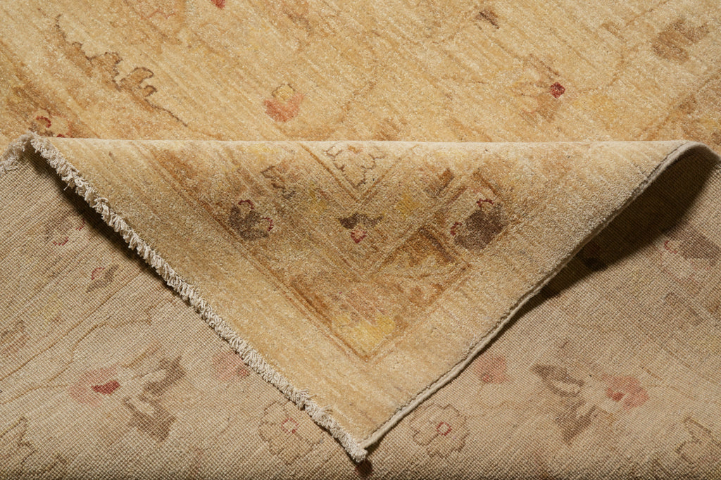 14 x 19.5 Beige Gold Chobi Peshawar Rug Sale #PIX-15453