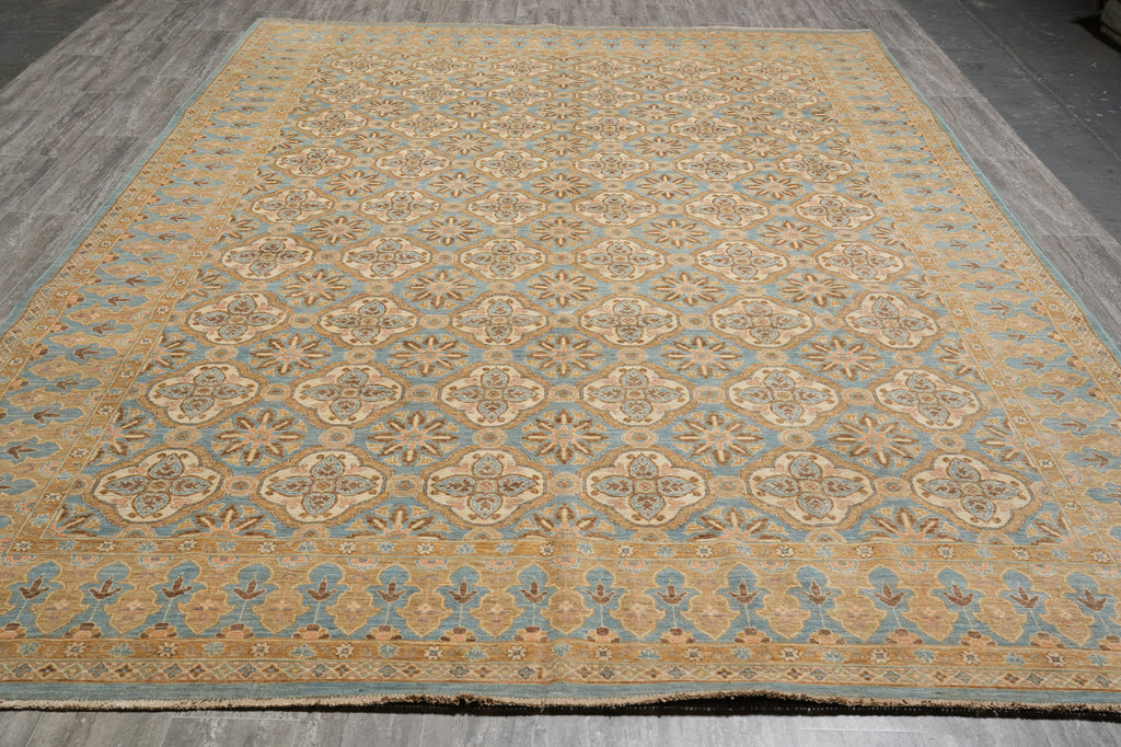 9 x 12.3 Finer Zigler Chobi Peshawar 10/10 Quality Rug Fine Natural Wool #F-4242
