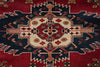 Load image into Gallery viewer, 6.7 x 9 Hand-Knotted Kazak Chechen Rug Wool On Wool #F-3184