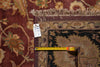 Load image into Gallery viewer, 12 x 17.4 Quality Jaipur Rug Rustic Burgundy Black #PIX-10348