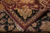 Load image into Gallery viewer, 12 x 17.4 Quality Jaipur Rug Rustic Burgundy Black #PIX-10348