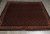 Load image into Gallery viewer, 7 x 8.5 Squarish Quality Persian Bijar Rug Royal Blue Herati #B-72377