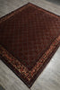 Load image into Gallery viewer, 7 x 8.5 Squarish Quality Persian Bijar Rug Royal Blue Herati #B-72377