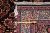 Load image into Gallery viewer, 7 x 10.7 Navy Blue Fine Persian Sarouk Rug #B-72774
