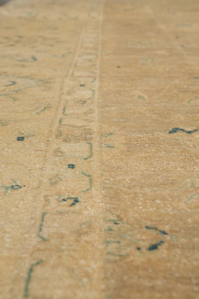 8.8 x 12 Brown Gold Neutral Chobi Peshawar Rug #F-4243