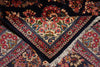 Load image into Gallery viewer, 7 x 10.7 Navy Blue Fine Persian Sarouk Rug #B-72774
