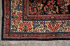 Load image into Gallery viewer, 7 x 10.7 Navy Blue Fine Persian Sarouk Rug #B-72774