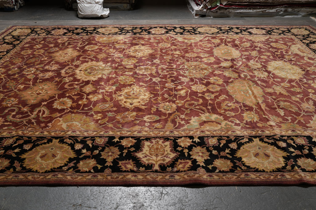 12 x 17.4 Quality Jaipur Rug Rustic Burgundy Black