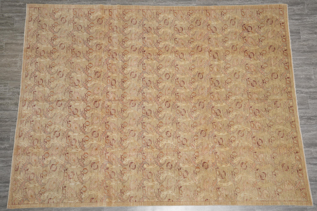 9 x 11.9 Amazing Decor Handmade Zigler Transitional Rug #F-4244