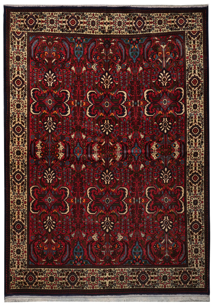 7 x 9.9 Tribal Persian Bakhtiar Rug #B-72729