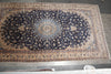 Load image into Gallery viewer, 14 x 25.6 ft Large Fine Persian Nain Wool &amp; Silk Rug – Hand-Knotted 400 KPSI Masterpiece #F-5938