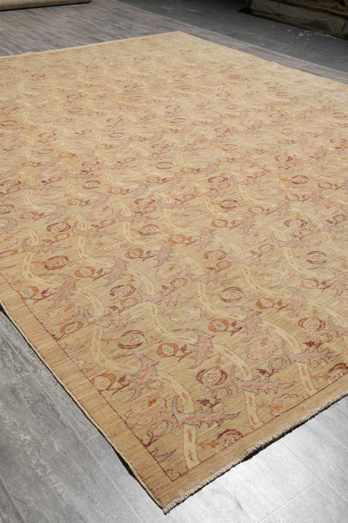 9 x 11.9 Amazing Decor Handmade Zigler Transitional Rug #F-4244