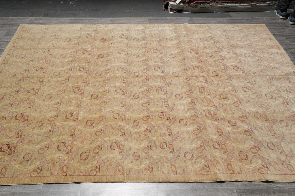 9 x 11.9 Amazing Decor Handmade Zigler Transitional Rug #F-4244