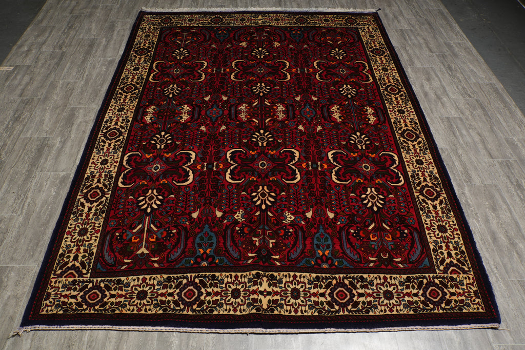 7 x 9.9 Tribal Persian Bakhtiar Rug #B-72729