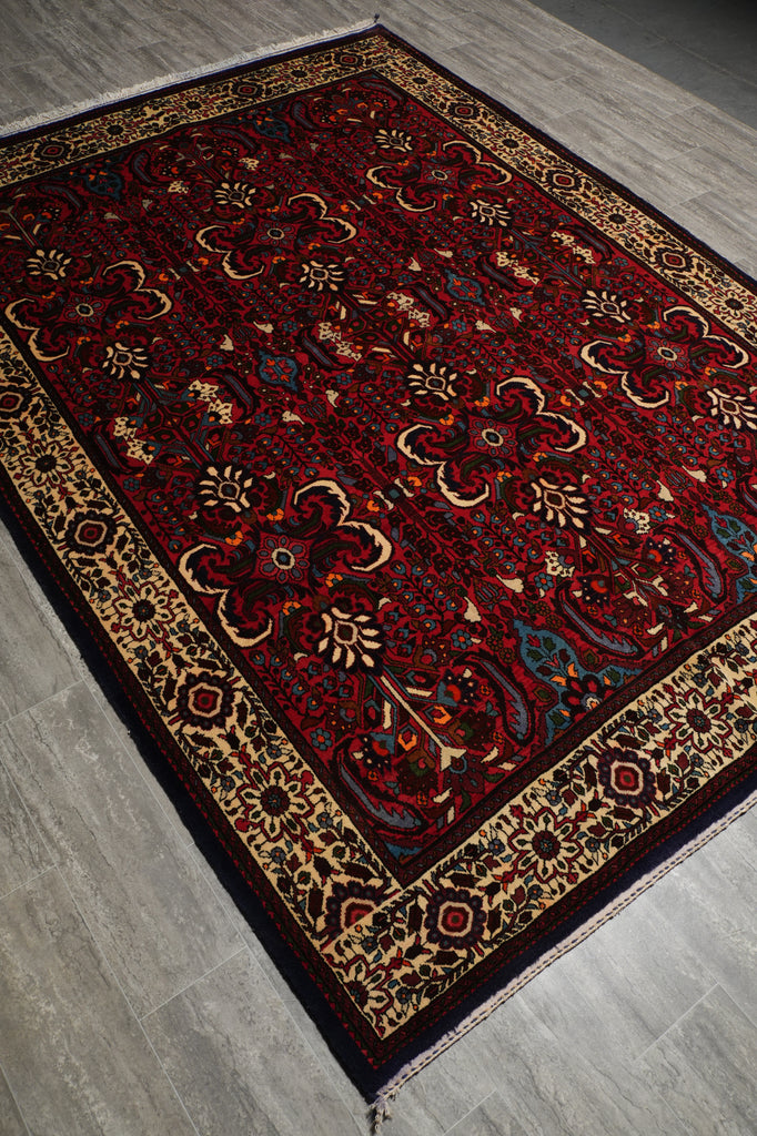 7 x 9.9 Tribal Persian Bakhtiar Rug #B-72729