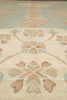 Load image into Gallery viewer, 9 x 11.9 Light Blue New Handmade Chotan Chobi Peshawar Rug #F-4245