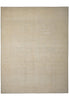Load image into Gallery viewer, Beige area rug with a subtle pattern on a white background