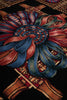 Load image into Gallery viewer, 6 x 6 Feet Square Handmade Rug French Black #PIX-16005a