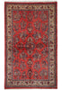 Load image into Gallery viewer, 5.5 x 8.7 Quality Persian Sarouk Rug - Iran #B-73425