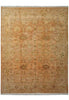 Load image into Gallery viewer, Patterned rug with earthy tones on a plain background