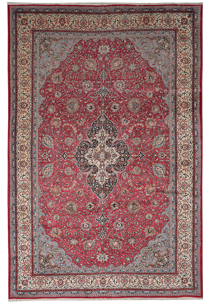 11 x 15.9 Persian Tabriz Rug Pre-Owned Sale 