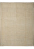 Load image into Gallery viewer, Beige area rug with a subtle pattern on a white background