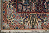 Load image into Gallery viewer, 4.3 x 6.9 Authentic Persian Nain Rug Wool &amp; Silk Exotic Paradize Pattern #PIX-8197