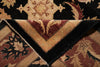 Load image into Gallery viewer, 13 x 18 Chobi Peshawar transitional style rug Black Burgundy #PIX-328