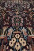 Load image into Gallery viewer, 4.3 x 6.9 Authentic Persian Nain Rug Wool &amp; Silk Exotic Paradize Pattern #PIX-8197